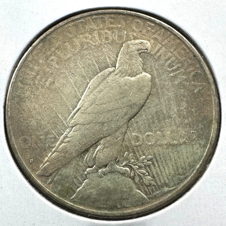 1934-D $1 Silver Peace Dollar (86918) - Image 2 of 2