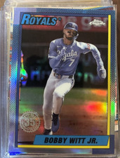 Topps 2025 Chrome Update Bobby Witt Jr. 35th Anniversary Royals 90CU-2
