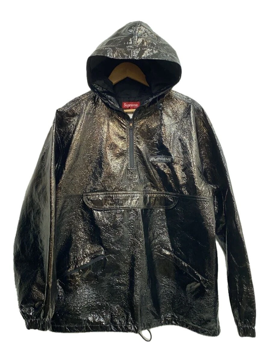 Supreme 19SS CRINKLE ANORAK PARKA Anorak M poliestere BLK