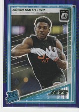 2025 Panini Donruss Optic - Rated Rookie Arian Smith #285 Purple Shock  (RC)