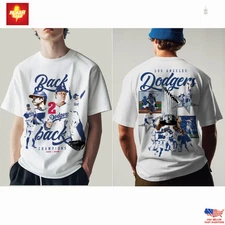 Los Angeles Dodgers World Series Champions Tribute T-Shirt 2025 Victory Celebrat