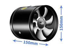 4''6''8'' Pipe Kitchen Toilet Exhaust Fan Louver Exhaust Fan Air Ventilation Cei
