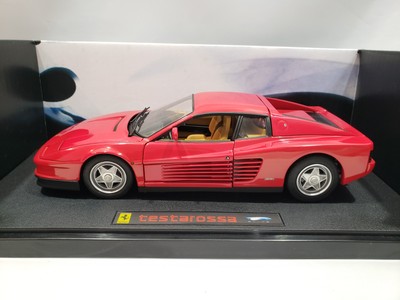 Hot Wheels ホットウィールFerrari 1/18 赤テスタロッサ84 1/18 HOT WHEELS ELITE 1984 FERRARI TESTAROSSA RED DIECAST MODEL