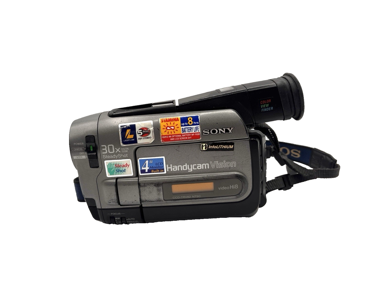 【美品】SONY Video Hi8 Handycam CCD-TRV86 Amazon.co.jp: Sony CCD-TRV86PK High Eight Video Camera