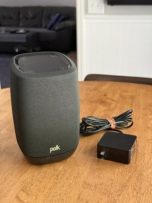Polk Audio Assist Smart Speaker with Google Assistant - Midnight Black