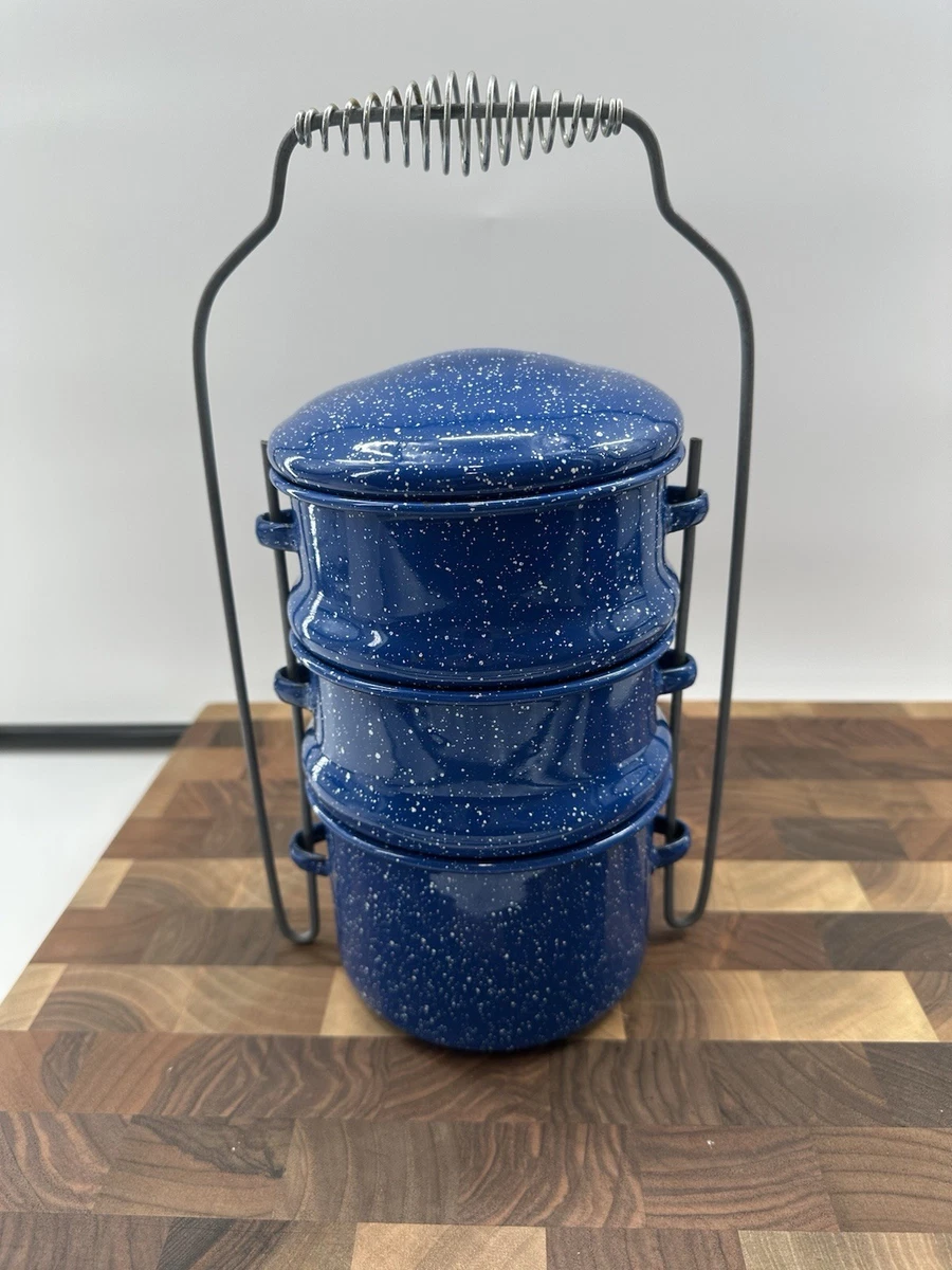 Enamelware Canister In Collectible Enamel Cookware for sale | eBay