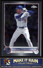 Freddie Freeman 2022 Topps Chrome Update #USC54 Los Angeles Dodgers Baseball