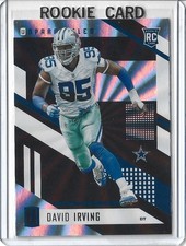 David Irving - 2017 Panini Unparalleled #102 - Rookie RC Rainbow Spokes Parallel