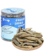 PAWUP Freeze Dried Minnows Dog Treats &ndash; 100% Single 2.8 Ounce (Pack of 1)