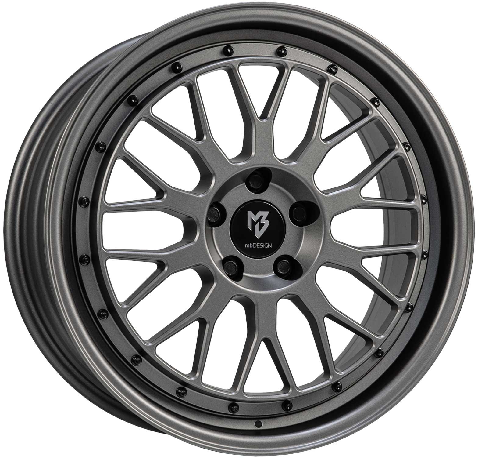Mb Design Felge LV1 7.0Jx17 ET38 5X100 Mattgrau FüR Skoda Fabia Praktik Rapid Ro-image