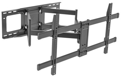 Full Motion TV Wall Mount 32-80  TVs, Tilt/Swivel Dual Arms VESA 800x400, 132lbs