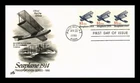 US COVER SEAPLANE $1 TRANSPORTATION SERIES FIRST DAY ISSUE ARTCRAFT