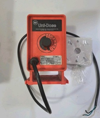 Unidose U031-281 Uni-Dose 120 Volt Metering Pump Chemical Feeder