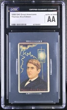 1888 G45 (N76) DUKE THOMAS EDISON GREAT AMERICANS CGC POP 1 (ONLY ONE GRADED)