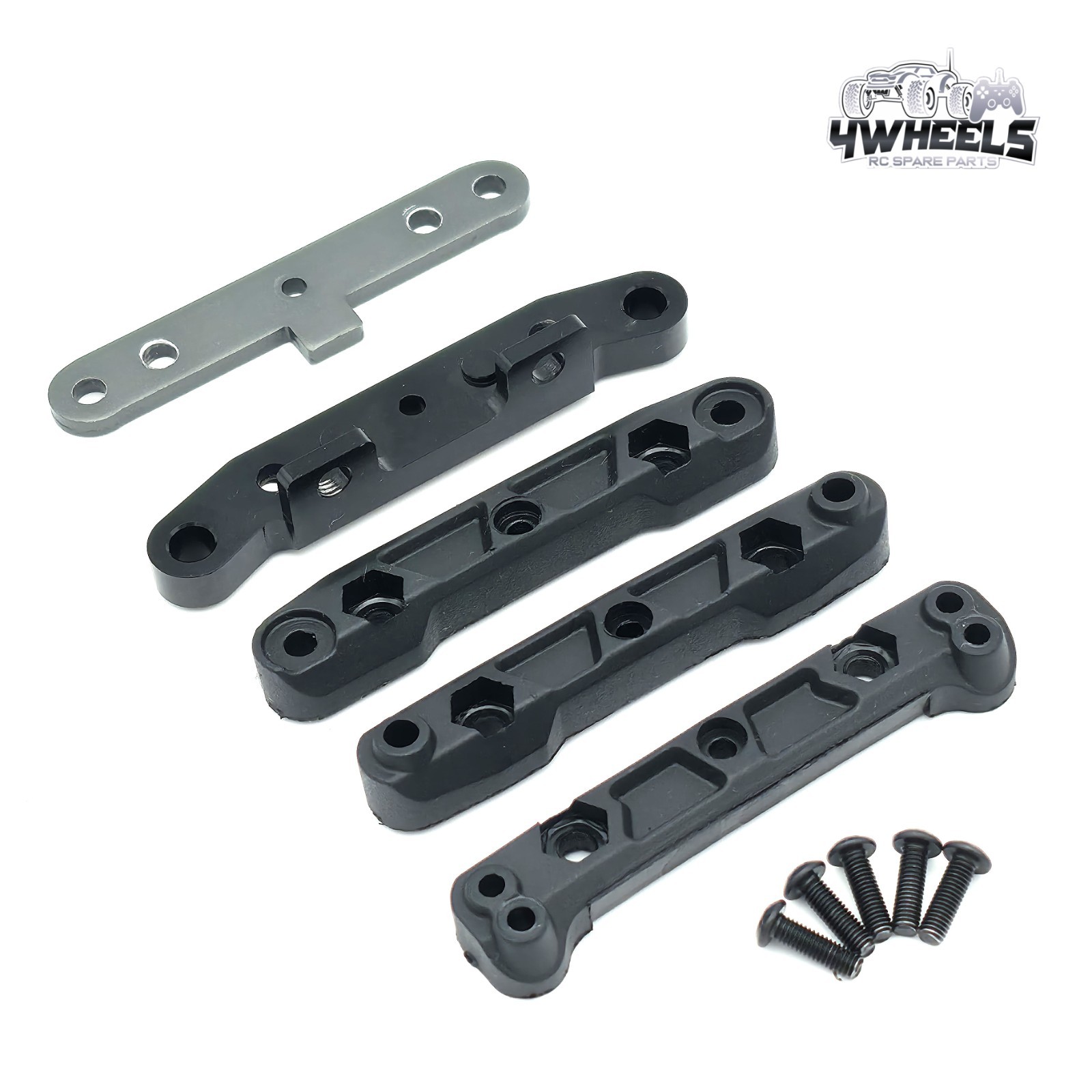 FTX DR8 Suspension Pin Mounting Blocks FTX9506 + Suspension Brace FTX9516