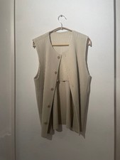 ISSEY MIYAKE HOMME PLISSE Vest Men’s Pleated Fashion from japan