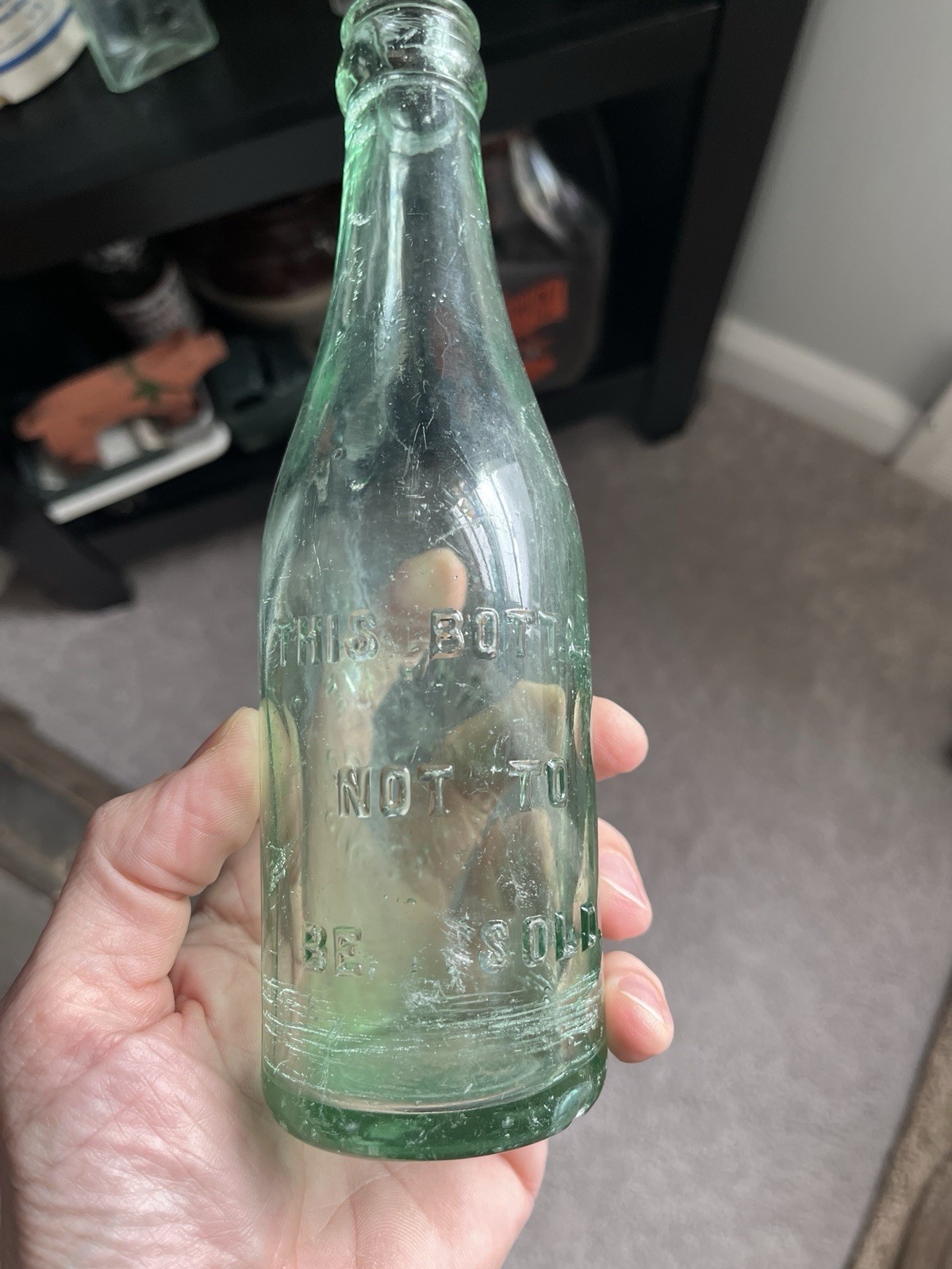 Rare Racine Malt Co. Crown Top Beer Bottle Wi Wis Wisconsin 7 Oz