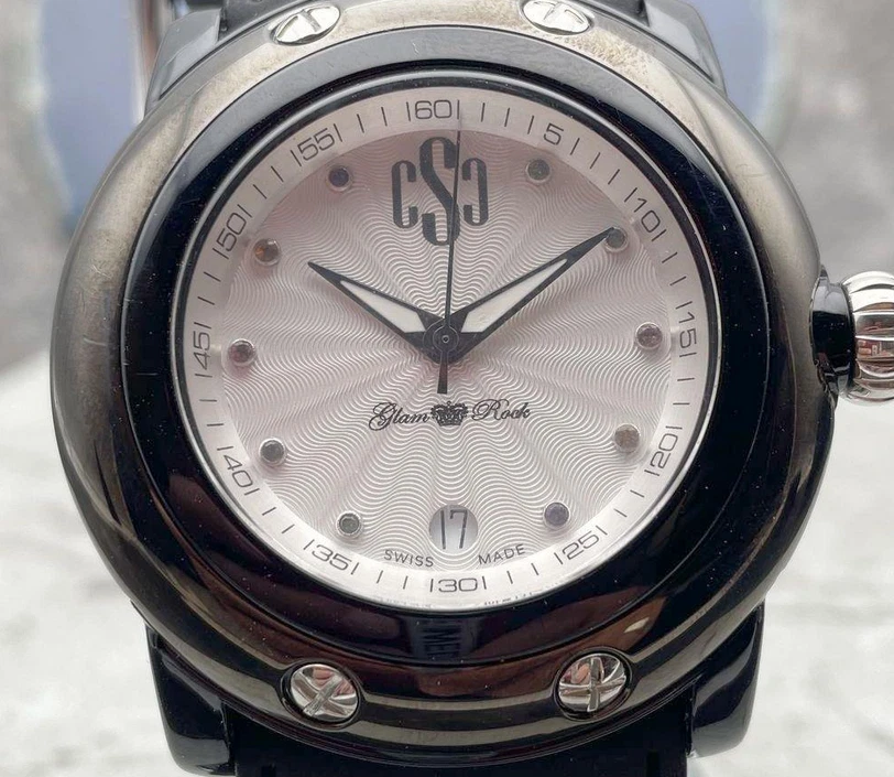 Reloj Pulsera Glam Rock Miami Beach Hecho en Suiza Foto 2 de 4