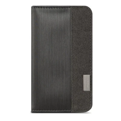 Moshi Overture Wallet Case for Apple iPhone SE 3rd/SE 2nd/8/7/6 - Black - Image 1 of 4