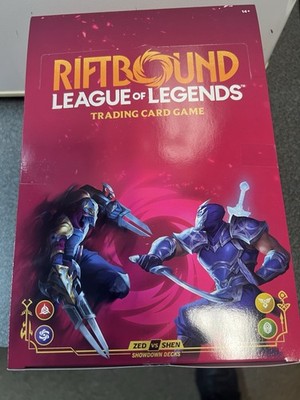 Riftbound League of Legends TCG Case Vendetta Zed vs Shen Showdown Deck (4)