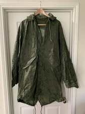 Vintage 80's Military Night Desert Camouflage Fishtail Parka Jacket Pants Sz M
