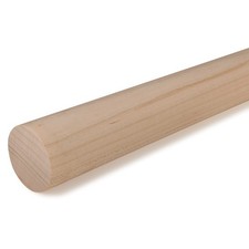 Cindoco Maple Dowel 1-1/2" Round SINGLE PIECE