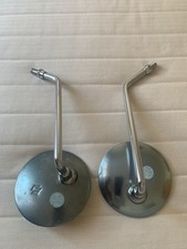 NOS Suzuki RV125 RV90 Mirror Set S Left + Tan...