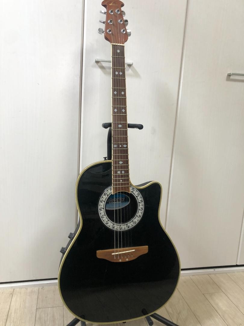 Ovation エレアコ　 Celebrity No.CC57 Acoustic Guitar Review: Ovation CC57 Celebrity (1990) - YouTube