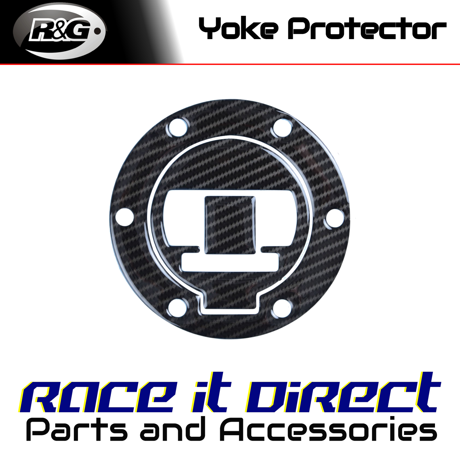 R&G - RD-FC9C - Red Dynamic Fuel Cap / Yoke Protectors