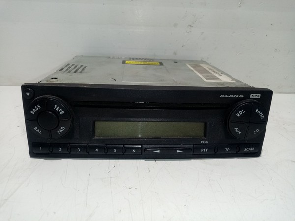 6L0035186C AUDIOSISTEMA / RADIO CD / 2283106 SEAT IBIZA III 6L1 1.9 TDI