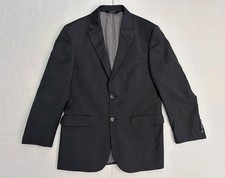 Men s JOS A BANK Traveler Blazer Jacket Suit Gray Tailored Fit Size 38R