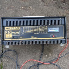 Absaar battery charger 12v 20A Heavy Duty Leisure/Marine & 180A starter/Booster