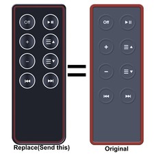 Remote For Bose SoundDock Series II 2,III 3, Portable Music System with Battery