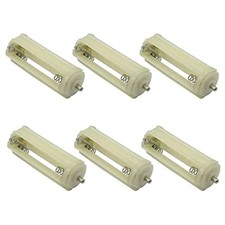 Cylindrical Battery Holder Battery Storage Case for 3 x 1.5V AAA Batteries
