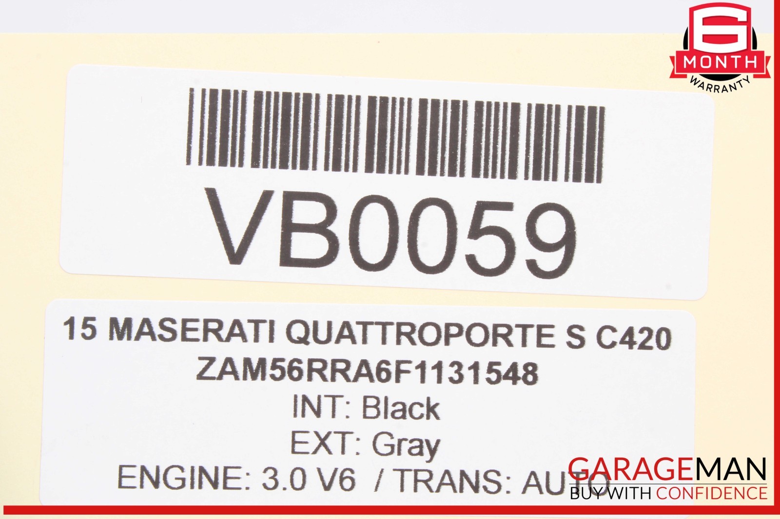 Maserati Quattroporte 2014-2017 REAR+LEFT Exterior door handle