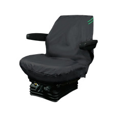 Heavy Duty Waterproof Tractor Seat Cover Green Detailing For Claas Celtis Series
