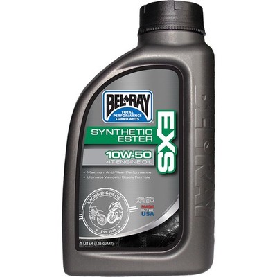Bel-Ray EXS Full Synthetic Ester 4T Engine Oil 10W-50 - 1/Liter 99160-B1LW