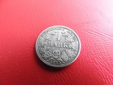 * Kaiserreich 1 Mark 1885 A. Silber *  (203)(Alb.4)