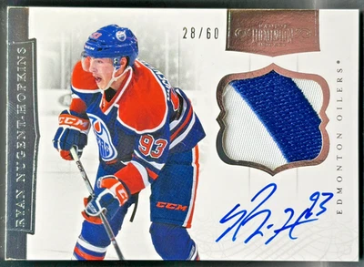 Ryan Nugent-Hopkins 2011-12 Panini Dominion Autographed Patches #35 - RC #28/60 - Image 1 of 2