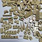 Lego 300 Tan Small Bricks Plates Friends Girls Princess Modified Accessories 383 — photo 2