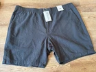 Marks & Spencer Mens 100% Cotton Textured Shorts Dark Grey Size 2XL (42-44) BNWT