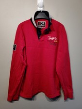 Bendorff Next Yachting XL Polo Shirt Mens Long Sleeve Rugby Top 5 Embroidered