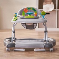 4-in-1 Baby Walker Foldable Activity Center Rocker Push Toy for Boy Girl 6-24M