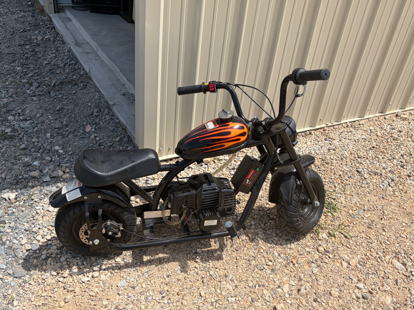 Mini Chopper Style Motorcycle | 49cc Mini Bike | Gas Engine 