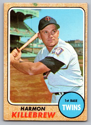 1968 TOPPS #220 HARMON KILLEBREW MINNESOTA TWINS