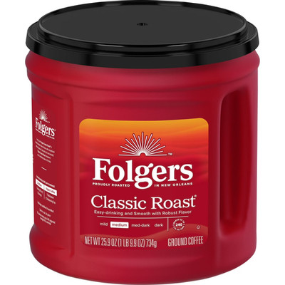 Folgers Classic Roast Ground Coffee - 40.3 oz