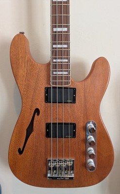 Wide Load Stelebastard - Semi-Hollow Alder Body - Maple/Rosewood - EMG - 7.5 lbs