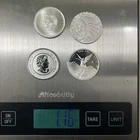 Lot Of 4 Round 1/4 Oz Silver 999  A Total Of 1.16 Oz