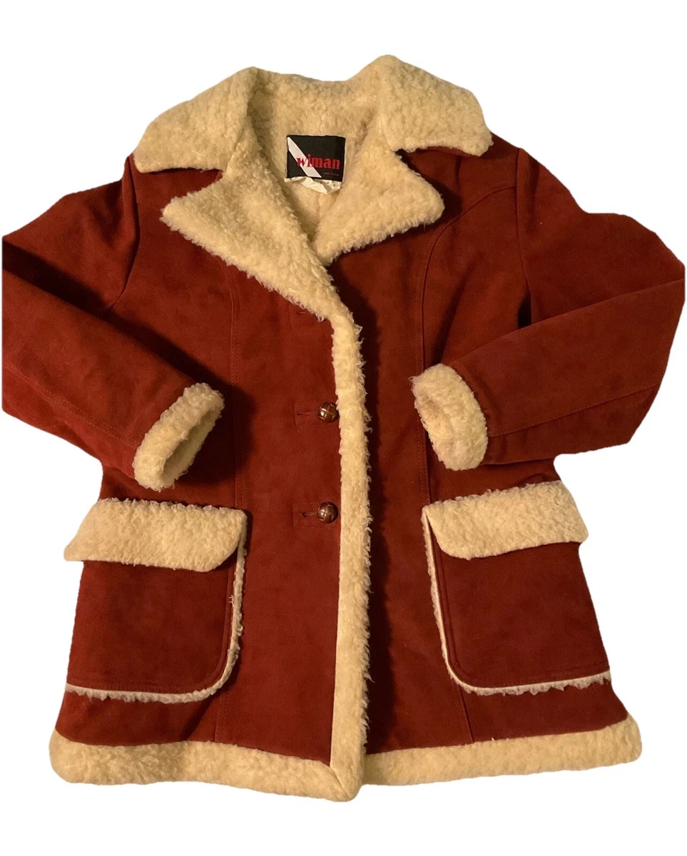Faux Fur Faux Suede Vintage Coats, Jackets & Vests for Women for