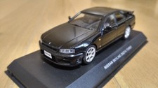 Kyosho Nissan Skyline R34 25GT-X Turbo 1998 Black Pearl 1/43 Rare Model